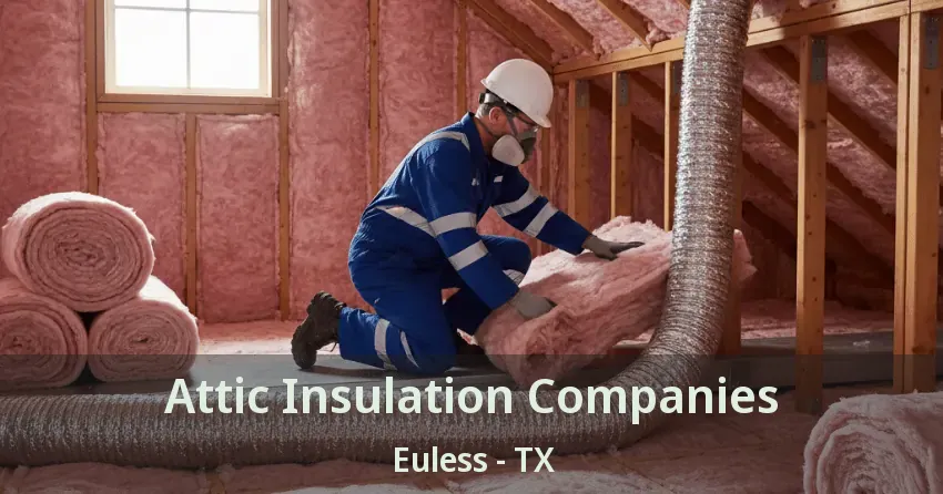 Attic Insulation Companies Euless - TX