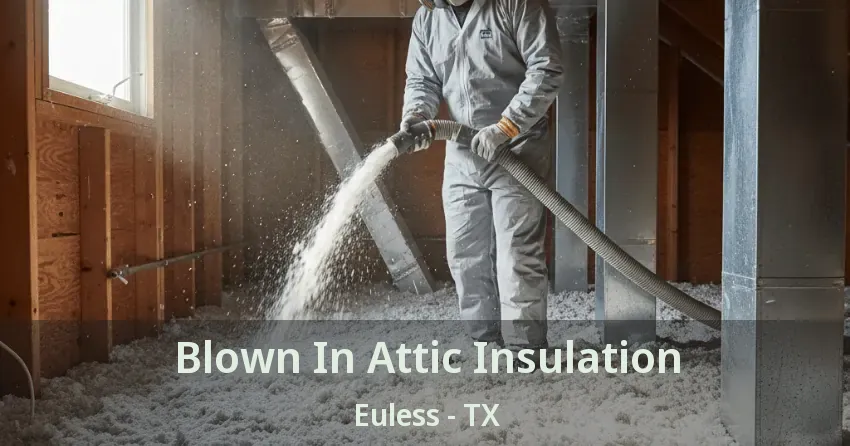 Blown In Attic Insulation Euless - TX