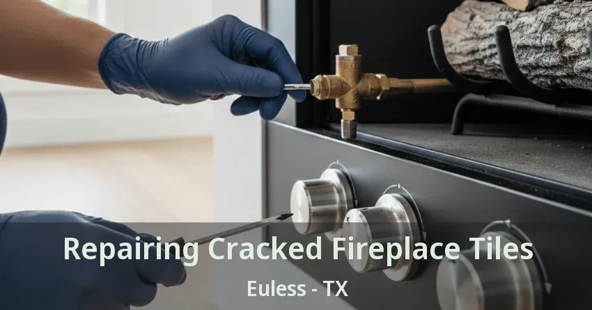 Repairing Cracked Fireplace Tiles Euless - TX